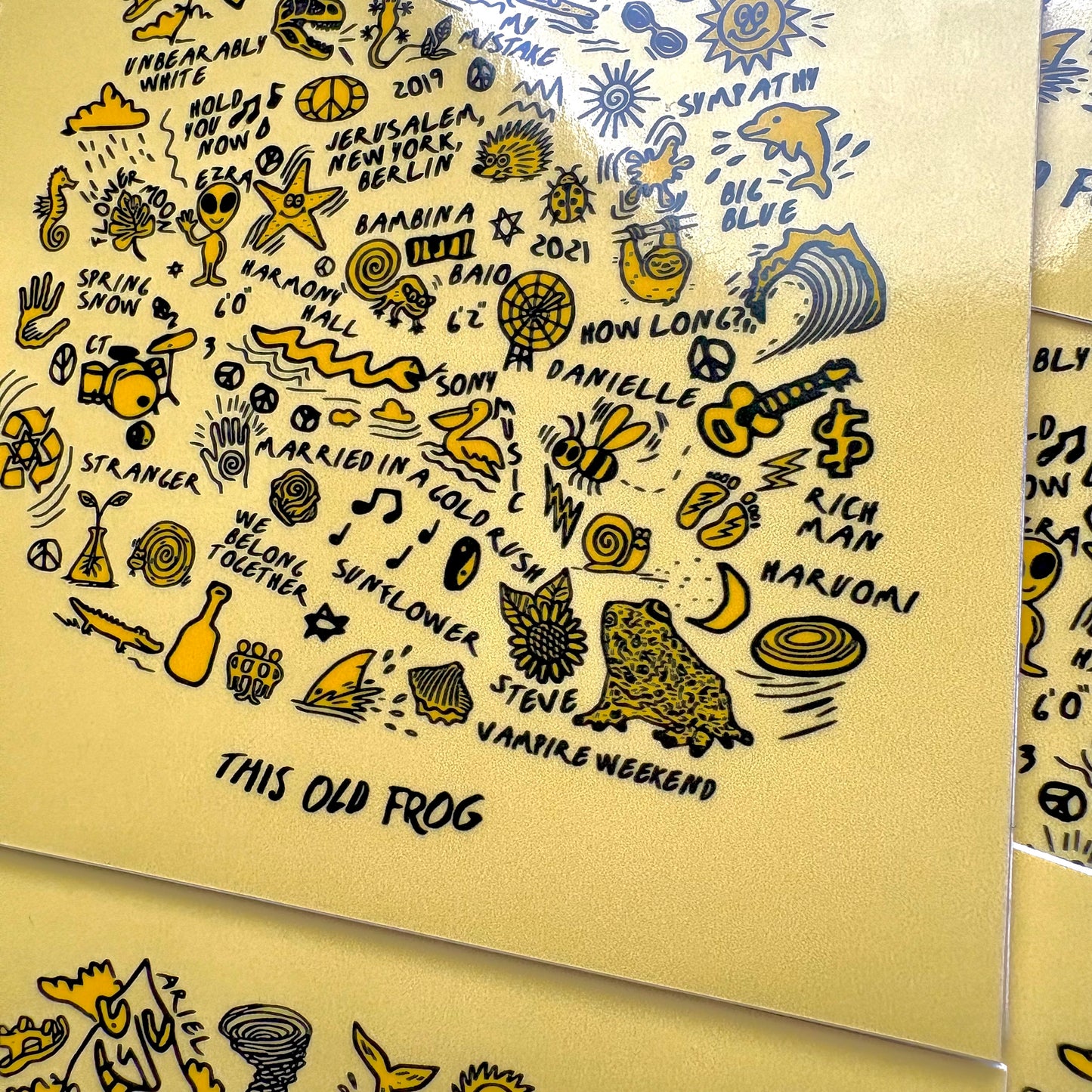 This Old Frog (Sticker)