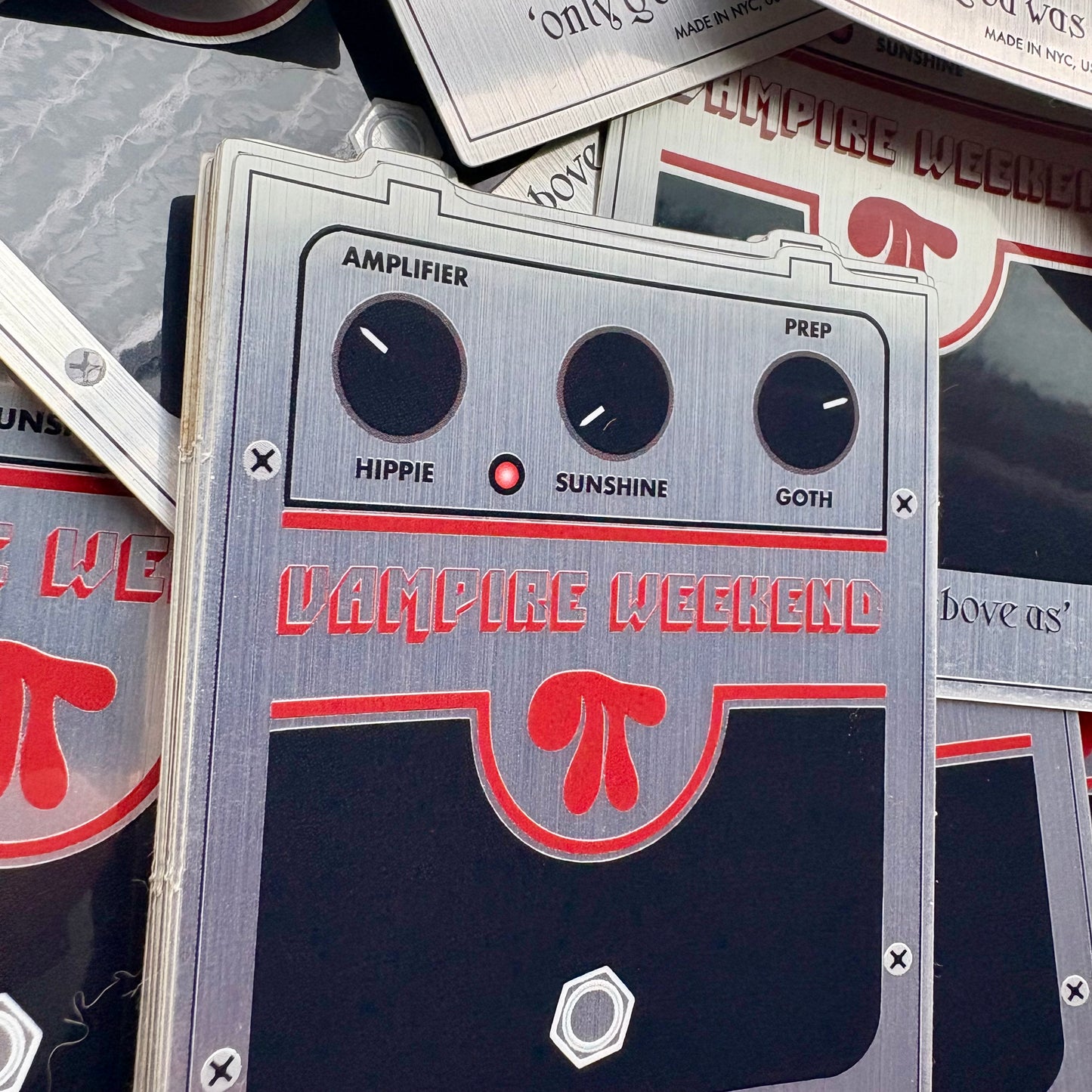 OGWAU Guitar Pedal (Metallic Sticker)