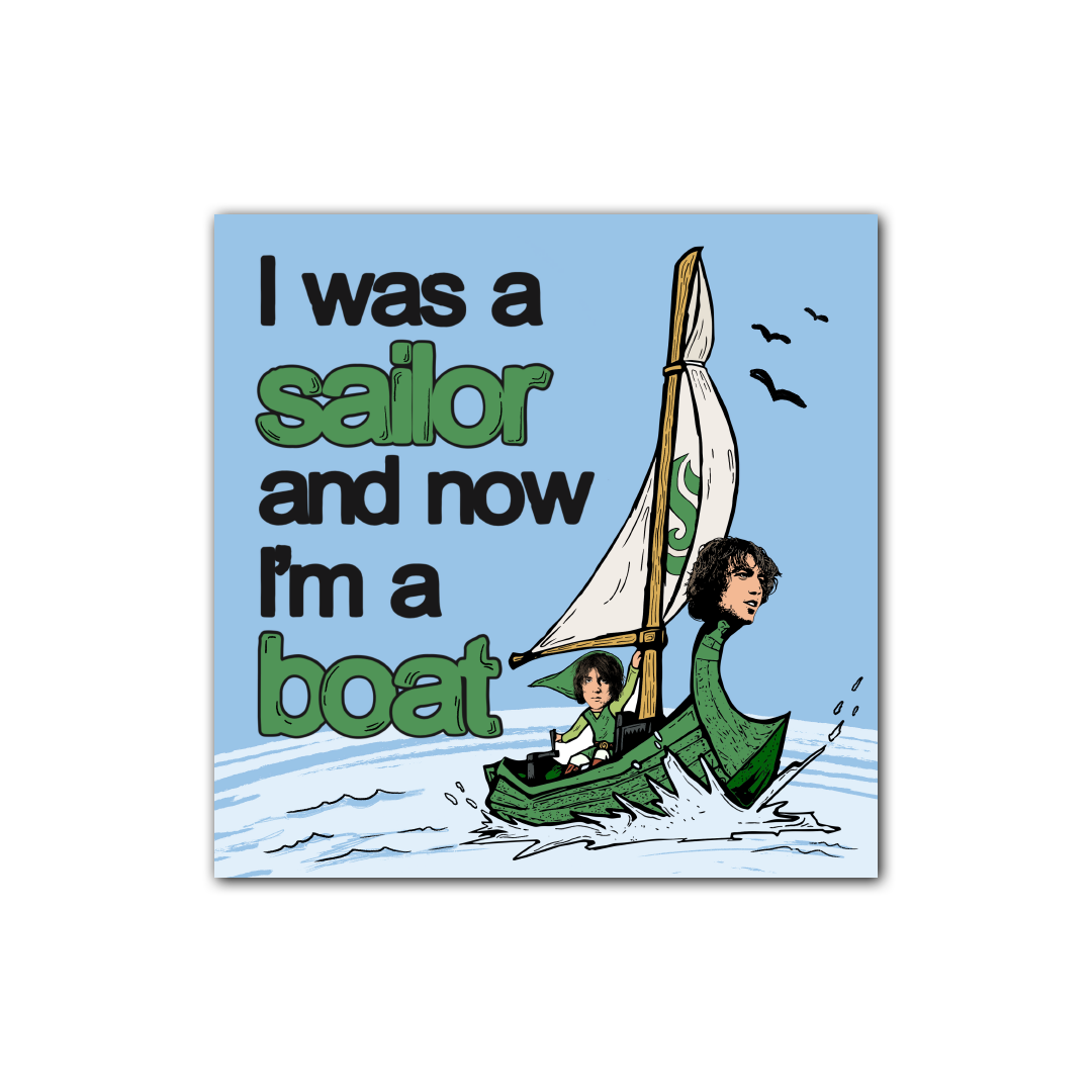 I Was a Sailor (Sticker)