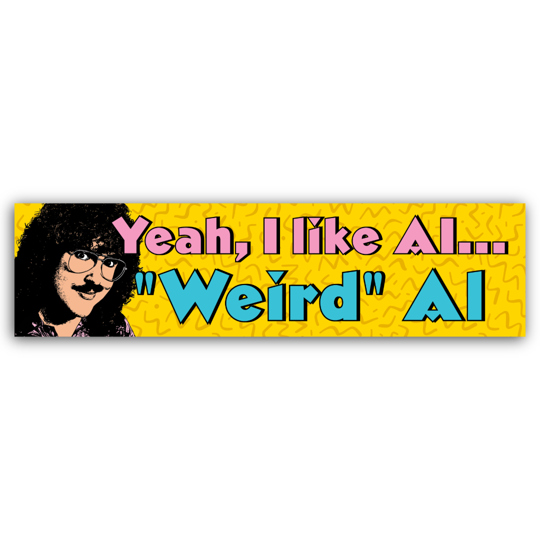 Yeah, I Like AI (Bumper Sticker)