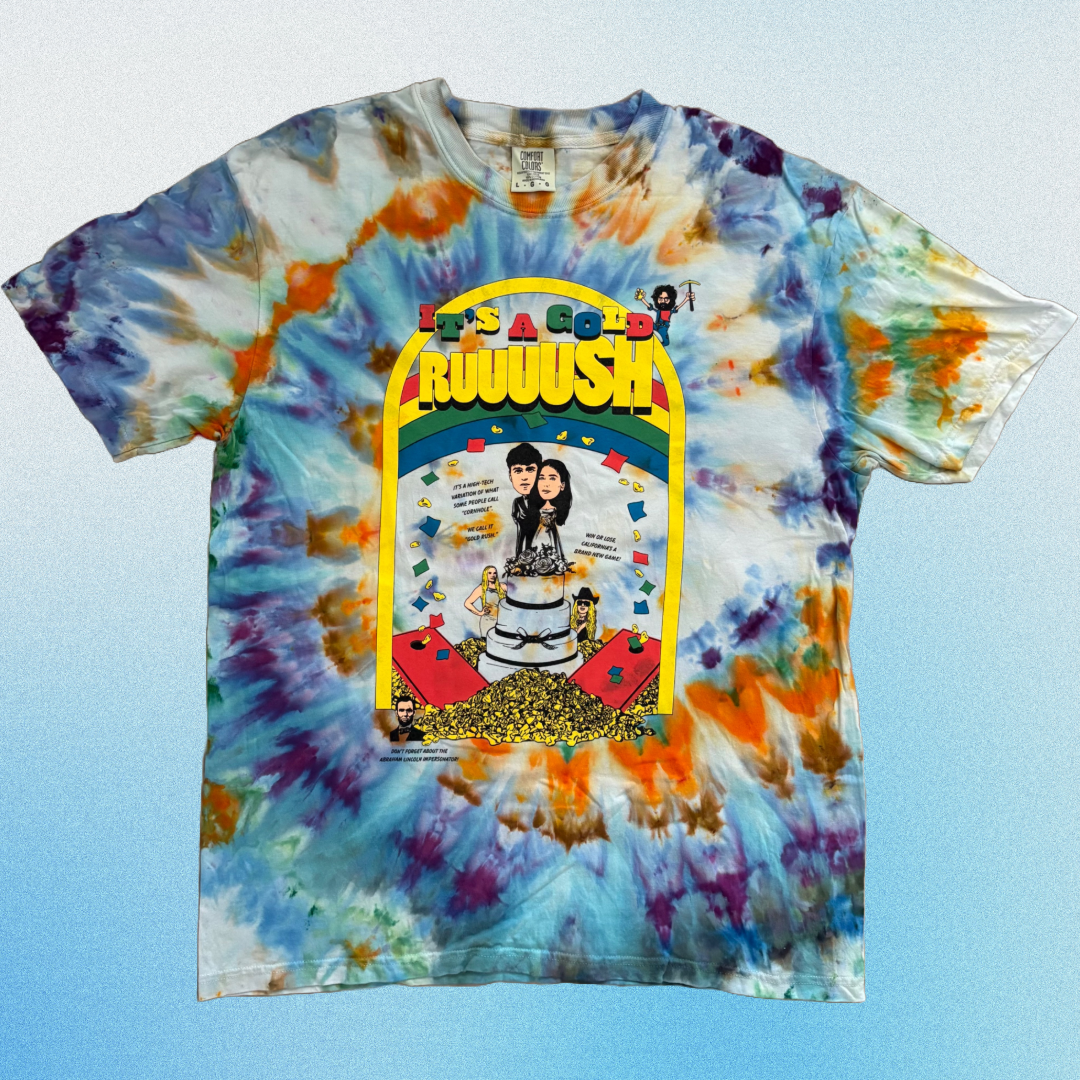 Gold Rush T-Shirt (Tie-Dye)