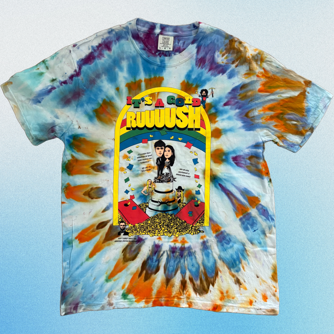Gold Rush T-Shirt (Tie-Dye)