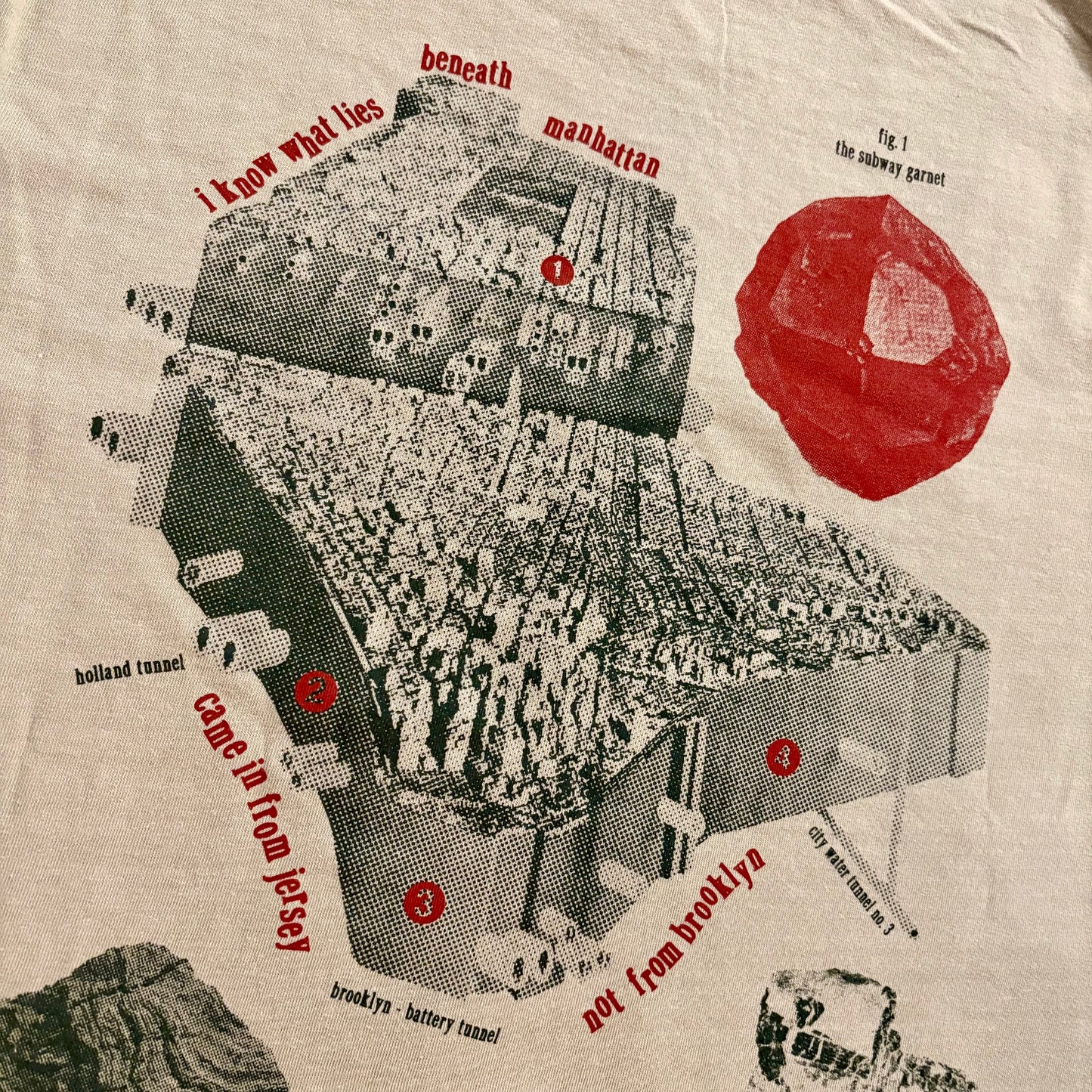 Beneath Manhattan Long Sleeve T-Shirt