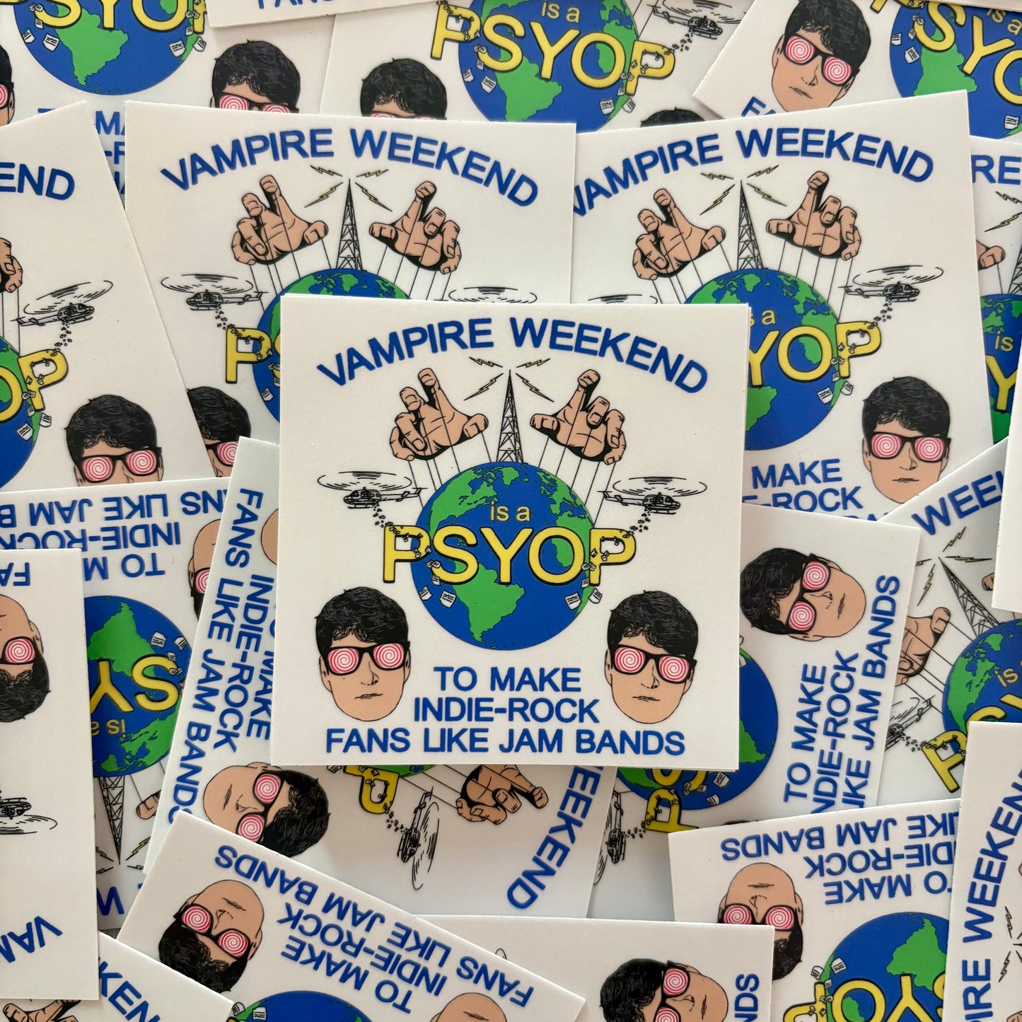 Vampire Weekend is a Psyop (Sticker)