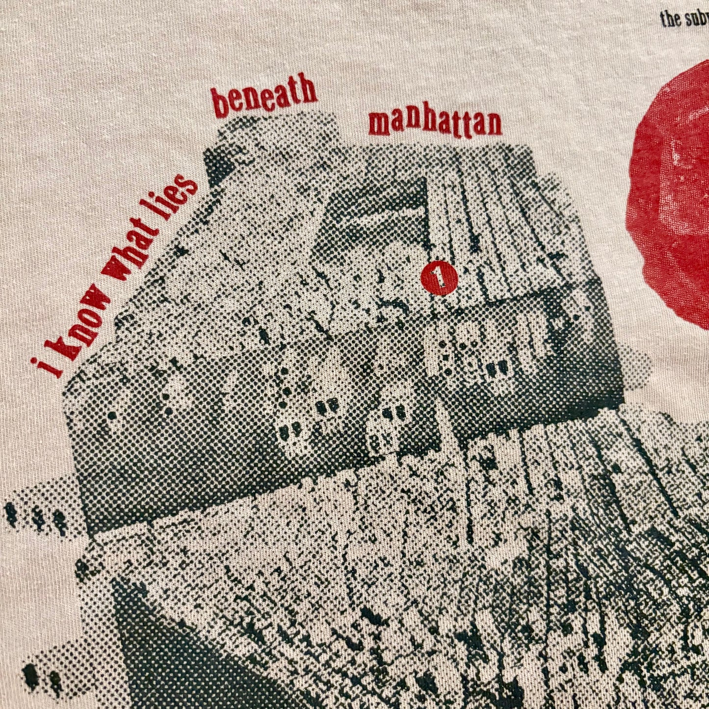 Beneath Manhattan Long Sleeve T-Shirt