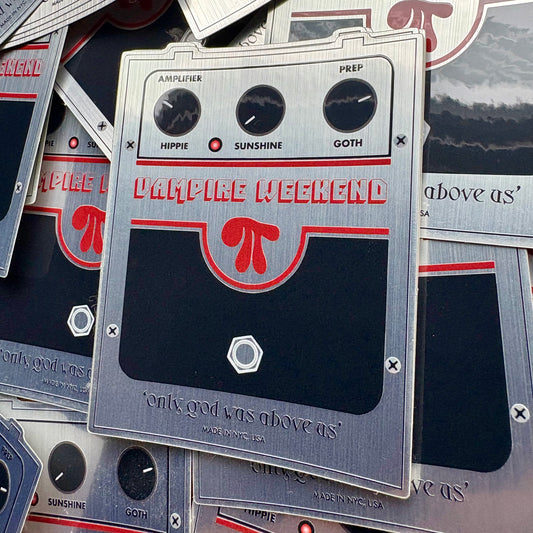 OGWAU Guitar Pedal (Metallic Sticker)