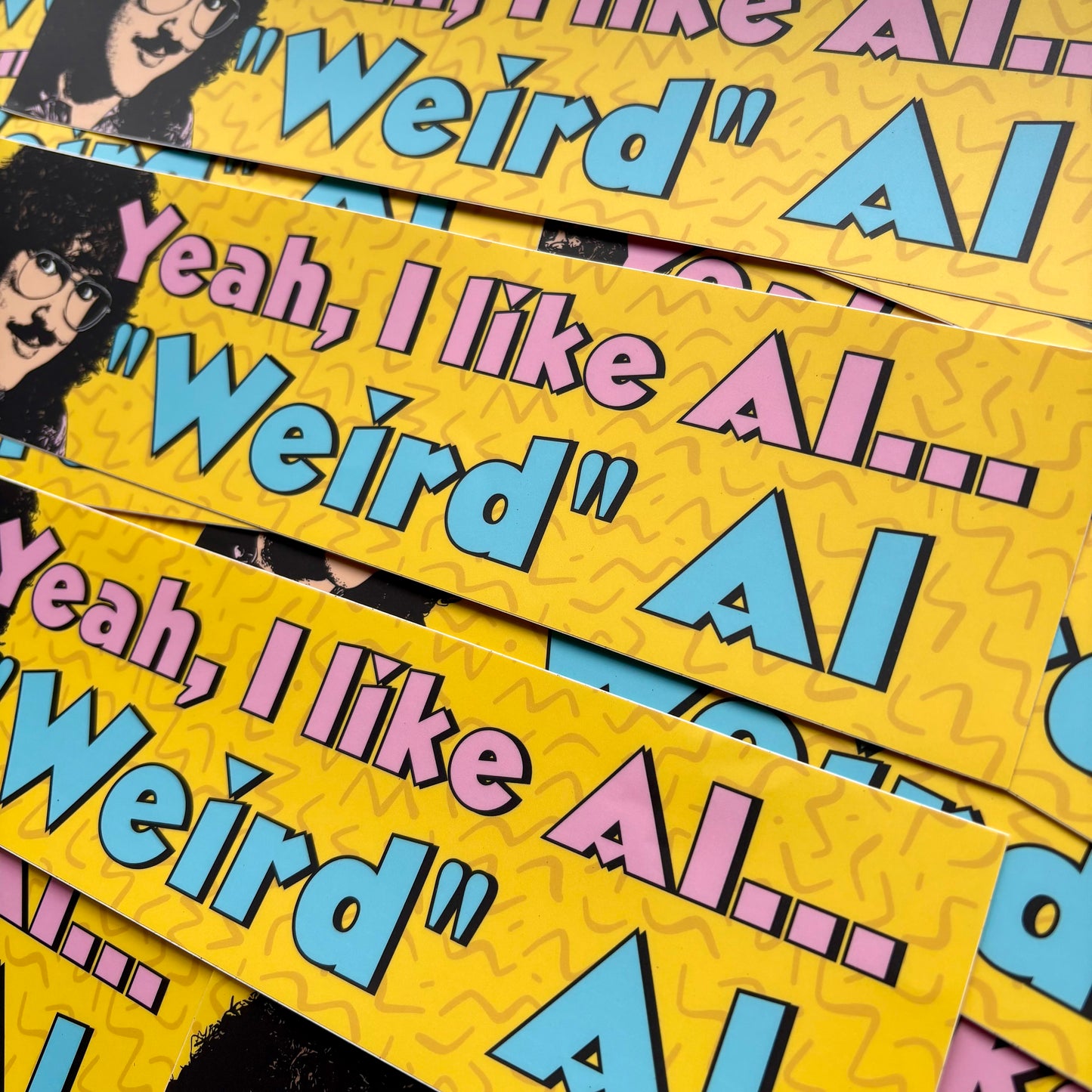 Yeah, I Like AI (Bumper Sticker)