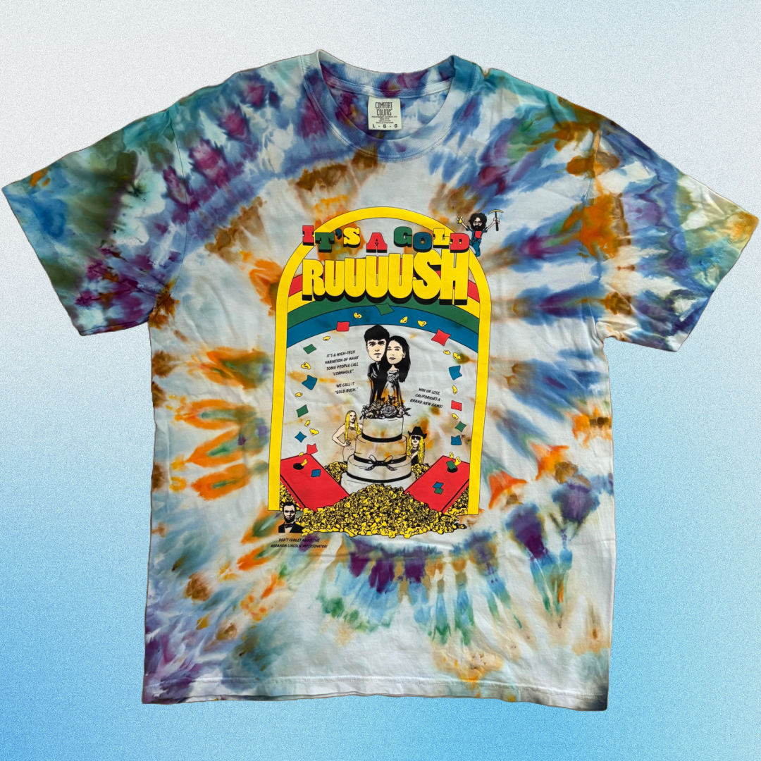 Gold Rush T-Shirt (Tie-Dye)