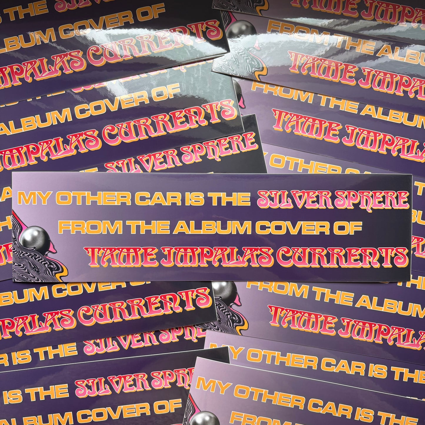 My Other Car is the Silver Sphere from Currents (Bumper Sticker)