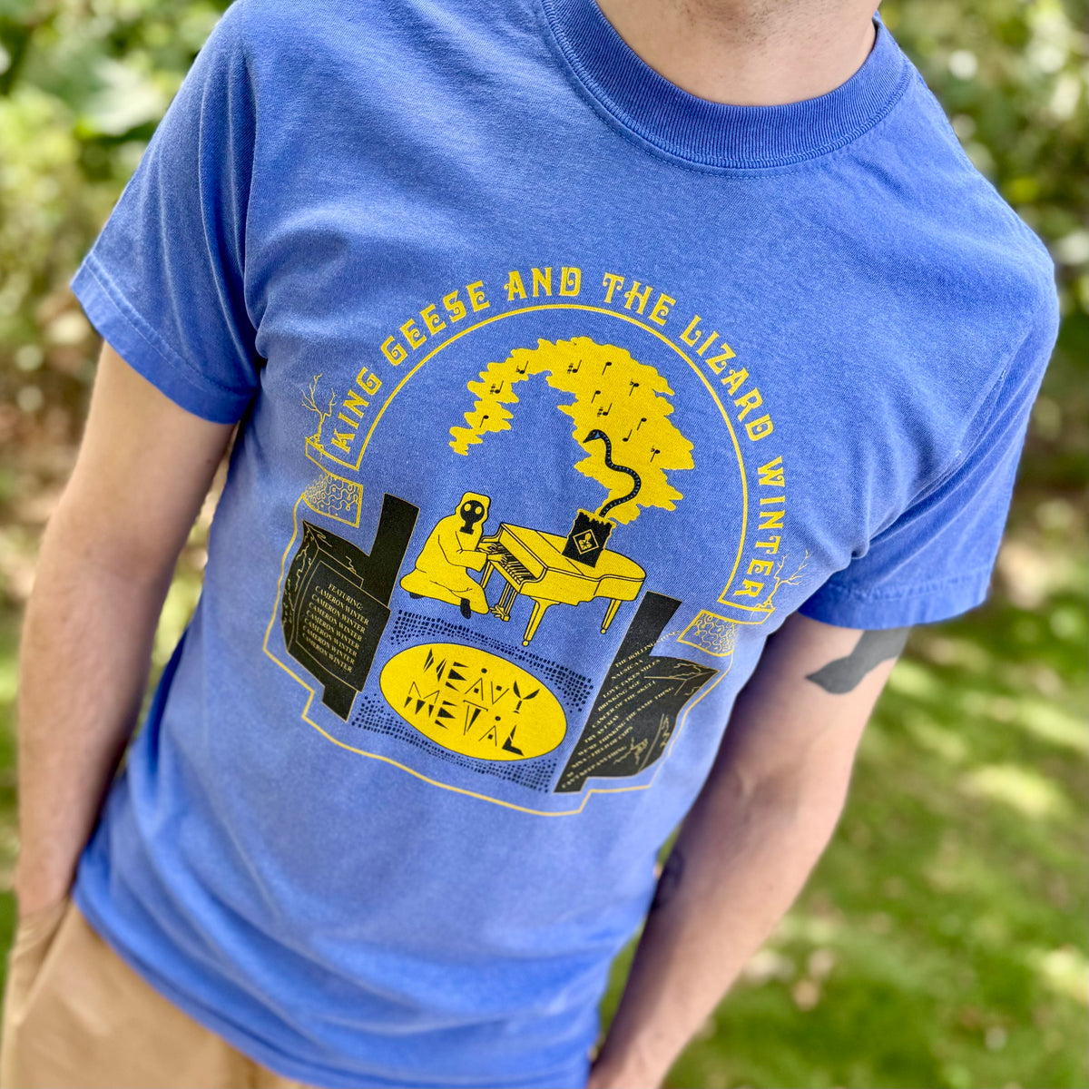 Flying Microtonal Geese (T-shirt)