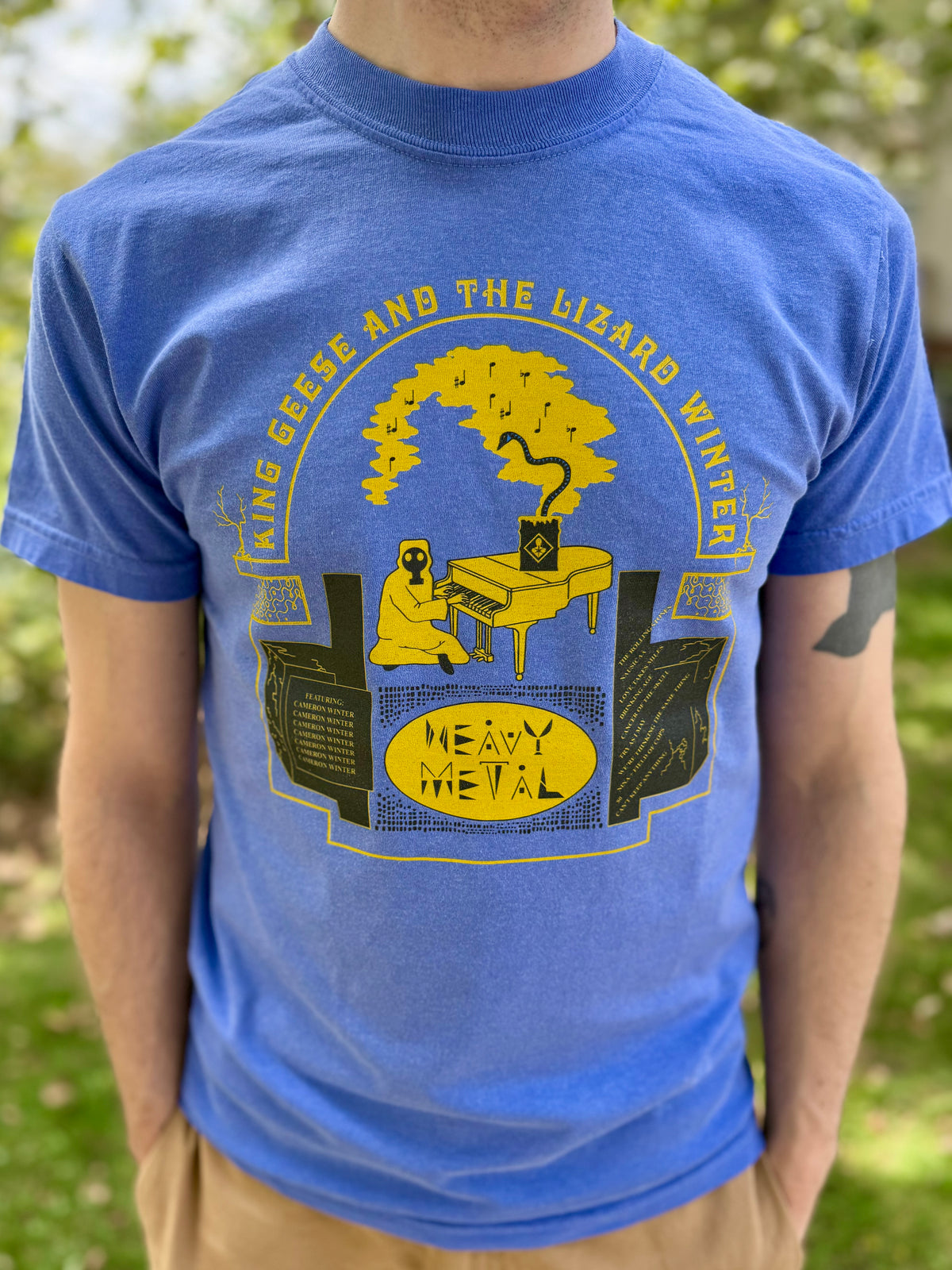 Flying Microtonal Geese (T-shirt)