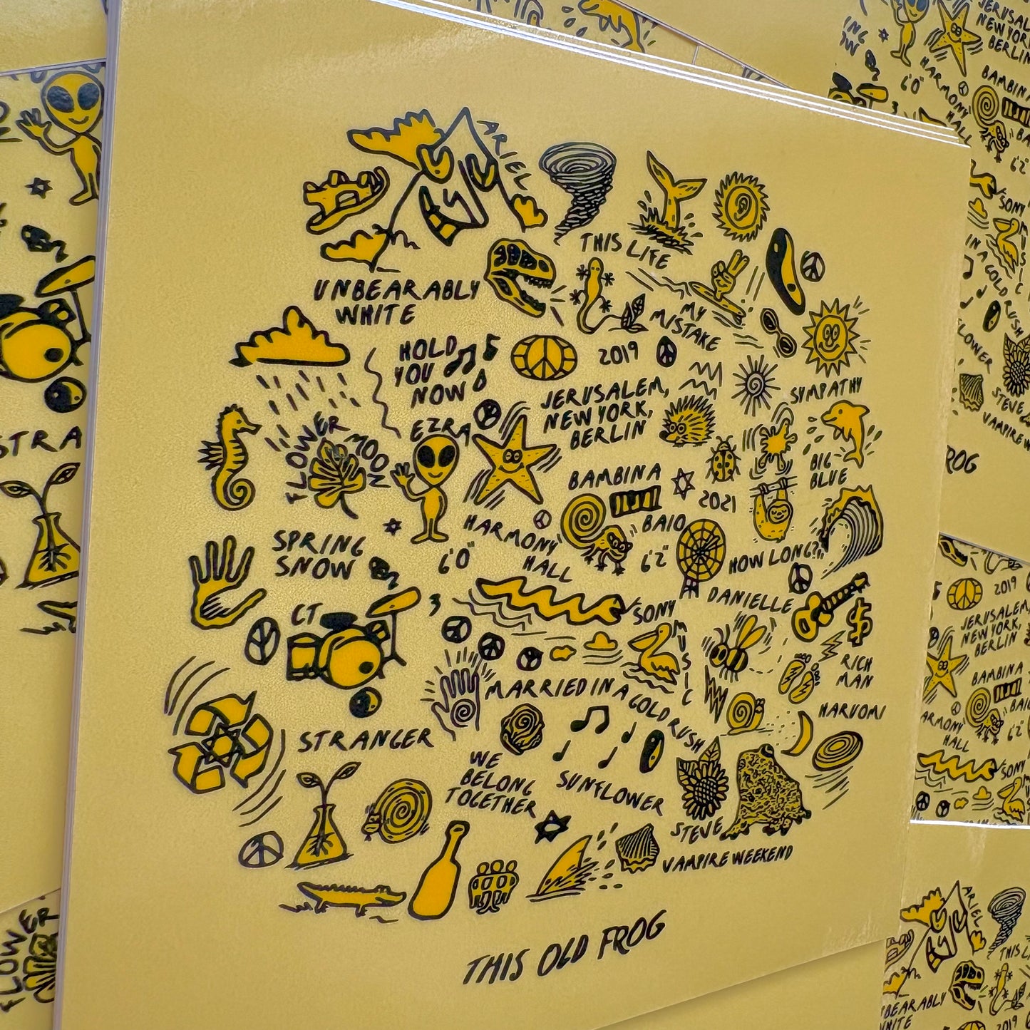 This Old Frog (Sticker)