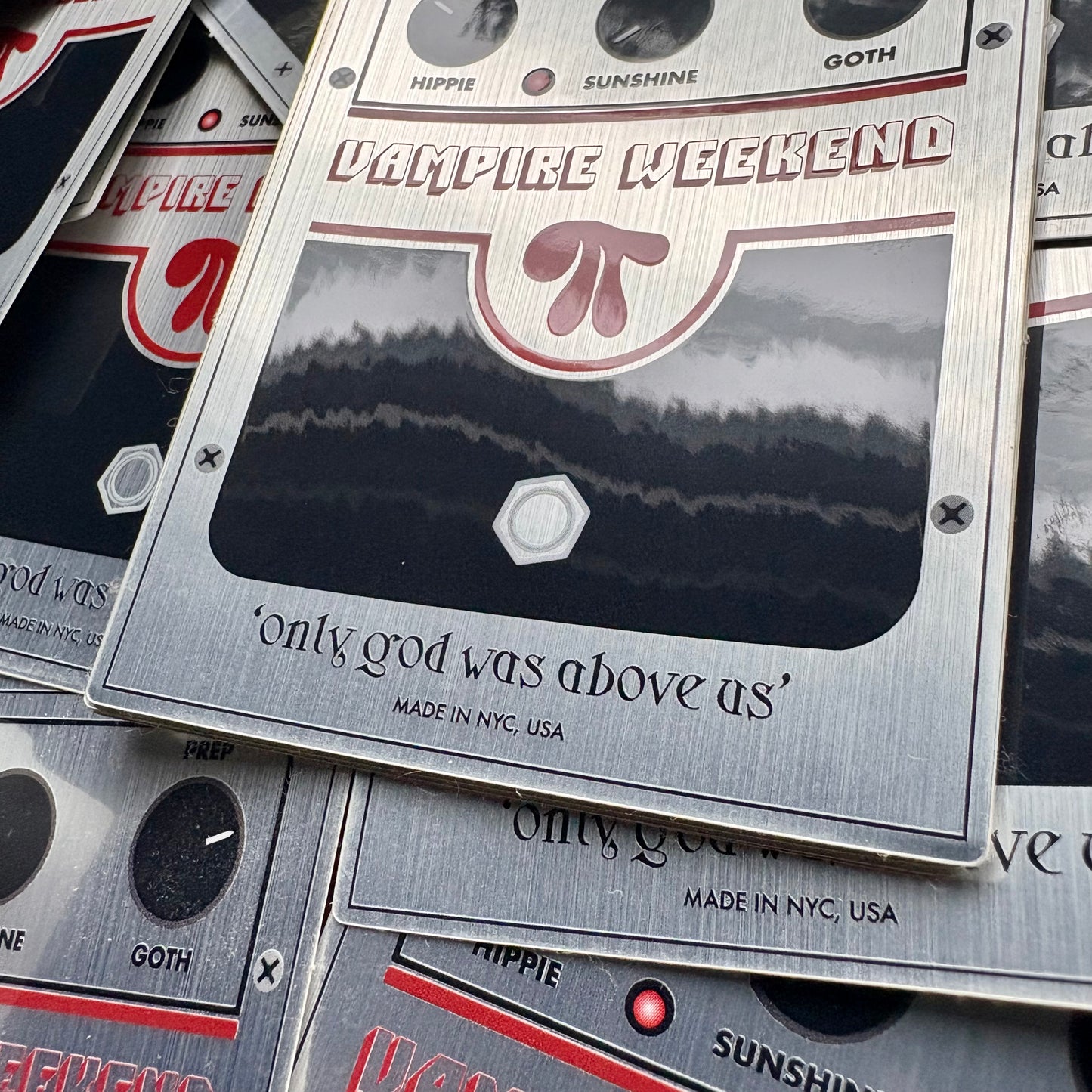 OGWAU Guitar Pedal (Metallic Sticker)