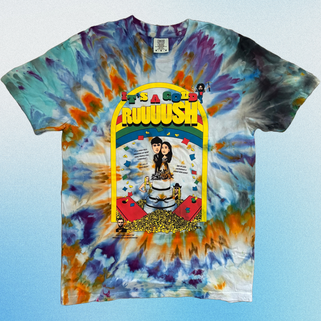 Gold Rush T-Shirt (Tie-Dye)