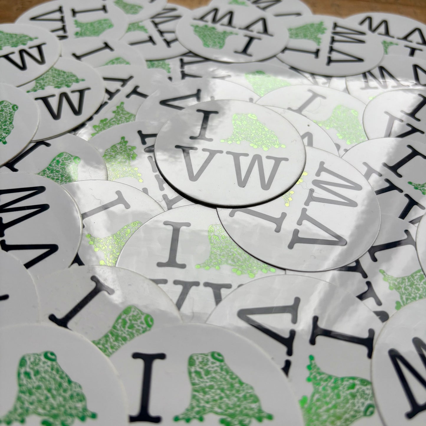 Croakerman (Holographic Sticker)