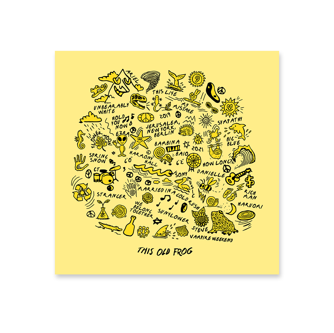 This Old Frog (Sticker)